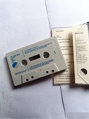 Kate Bush The Kick Inside UK Blue Cassette Album