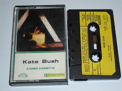 Kate Bush - Lionheart Cassette Tape Made Italy Yellow Paper Label SR300