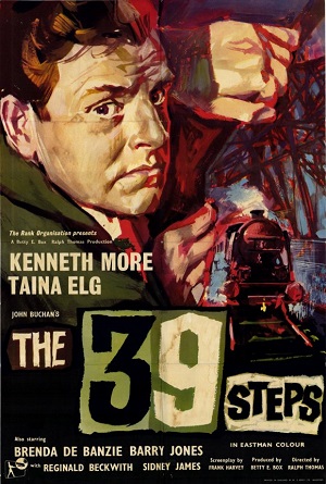 kenneth more the 39 steps movie poster