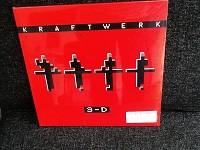 Kraftwerk 3-D (1 2 3 4 5 6 7 8) 2 × Vinyl, LP, Album, English Version + Kraftwerk 3-D Glasses