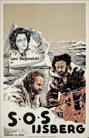 S.O.S. Iceberg Movie Poster (11 x 17 Inches - 28cm x 44cm) (1932) Netherlands Style A -(Rod La Rocque)(Leni Riefenstahl)(Sepp Rist)(Gibson Gowland)(Max Holzboer)(Walter Riml) 