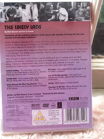 The Likely Lads: Surviving Episodes From BBC Series 1-3 [DVD]