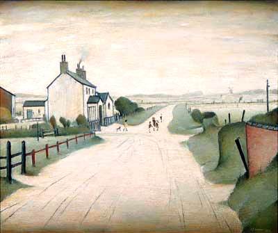 Lowry A Country Road Print