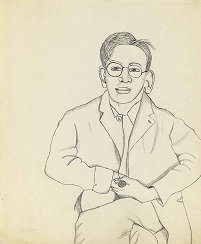 Lucian Freud Boy with a Pipe