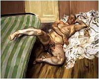 Lucian Freud Nude with Leg Up (Leigh Bowery), 1992