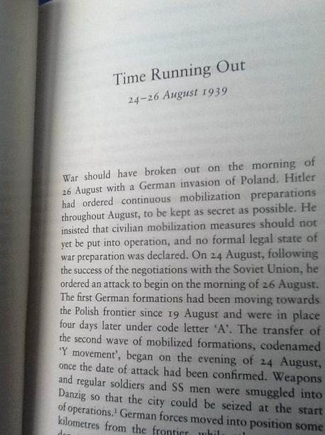 1939 Countdown to War Hardback Book