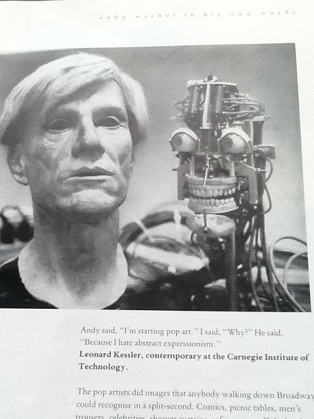 Andy Warhol In His Own Words Paperback Book