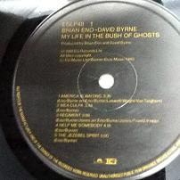 Brian Eno & David Byrne - My Life in the Bush of Ghosts LP Vinyl
