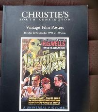 Christie's South Kensington - Vintage Film Posters (22 September 1998)