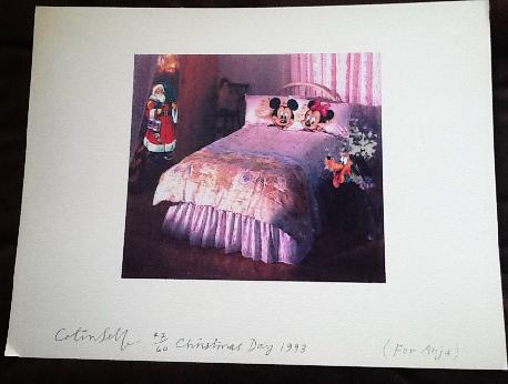 Colin Self Christmas Day 1993 Signed & Numbered Print