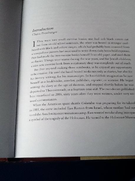 The Diary of Petr Ginz Hardcover Book