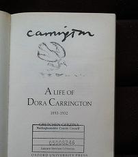 Carrington: A Life of Dora Carrington, 1893-1932 Book