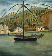 Dora Carrington Fishing Boats in the Mediterranean Print