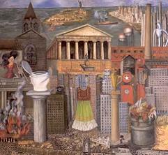 Frida Kahlo My Dress Hangs There Print