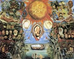 Frida Kahlo Nucleus of Creation Print