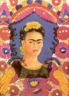 Frida Kahlo Self Portrait The Frame Print