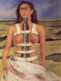Frida Kahlo The Broken Column Canvas Print