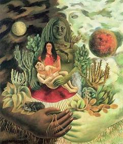 Frida Kahlo The Love Embrace  Print