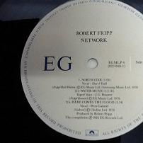 Robert Fripp - Network UK LP