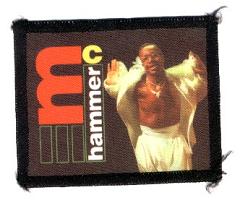 mc hammer 1980s printed patch