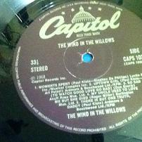 The Wind In The Willows - The Wind In The Willows  UK LP Vinyl