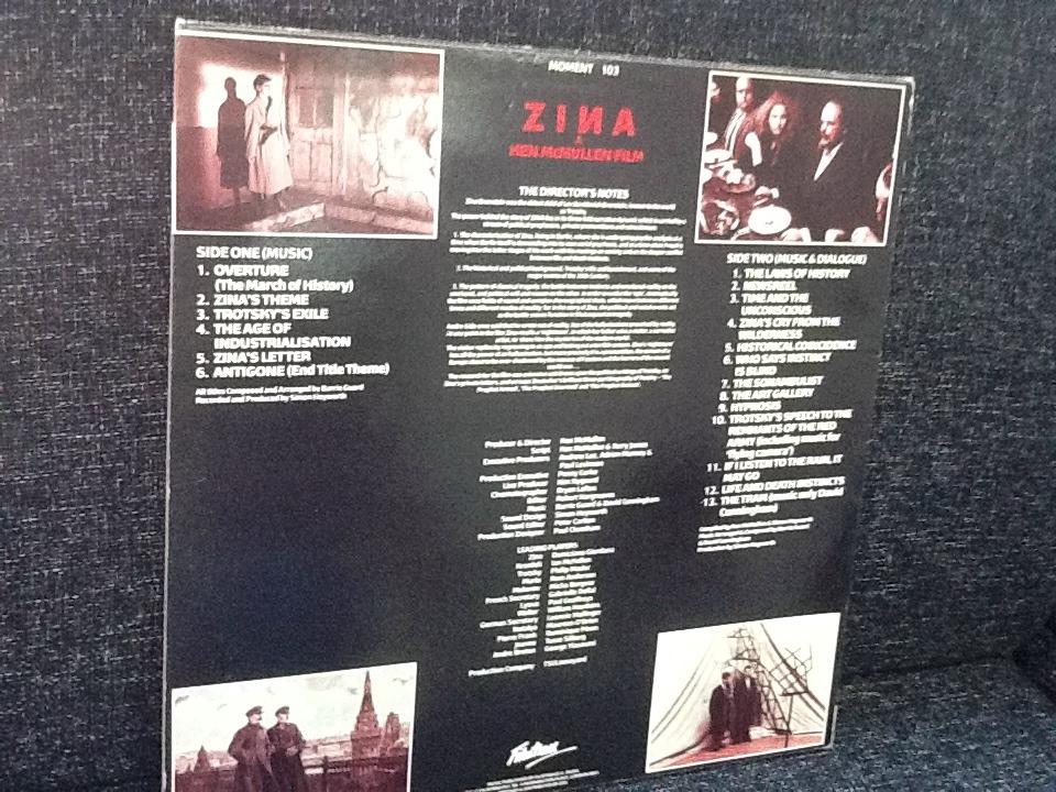 Barrie Guard & David Cunningham - Zina LP Vinyl (1986)
