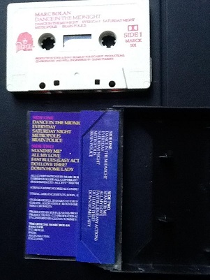 Marc Bolan Dance In The Midnight UK Cassette