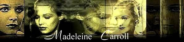 Madeleine Carroll
