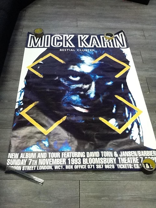 Mick Karn Bestial Cluster Giant Poster