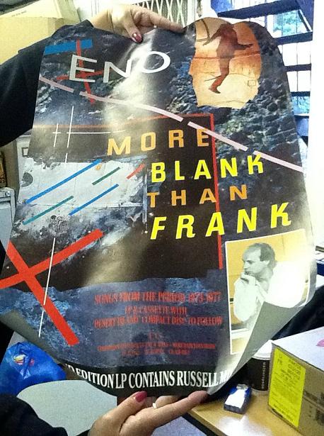 Brian Eno 1986 Poster