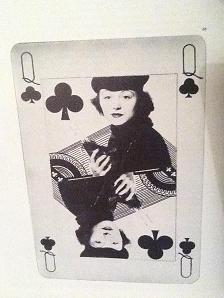 Nusch Éluard as the Queen of Clubs