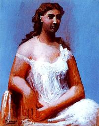 Picasso Seated Woman (1923)