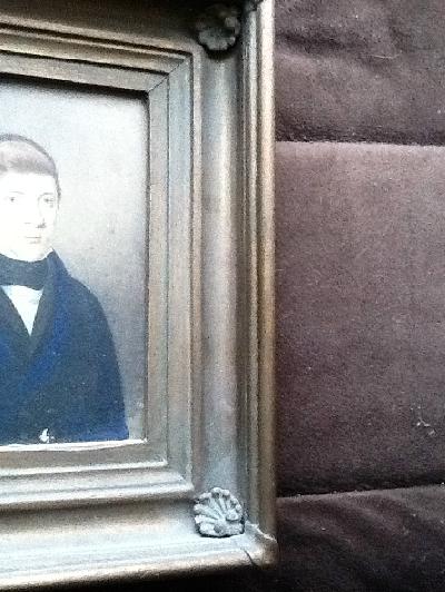 A Georgian Watercolour Portrait of a Gentleman