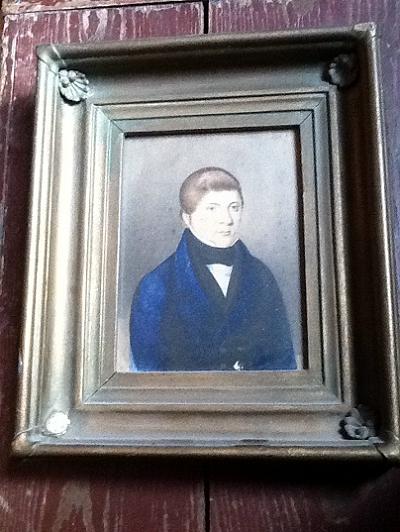 A Georgian Watercolour Portrait of a Gentleman