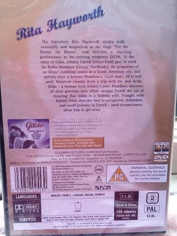 Gilda Dvd