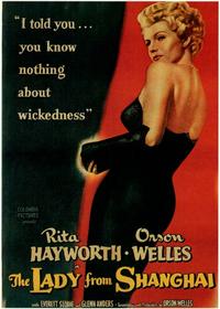 Rita Hayworth Lady From Shanghai Poster