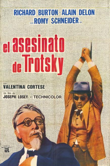 Romy Schneider Assassination of Trotsky Spanish Movie Poster