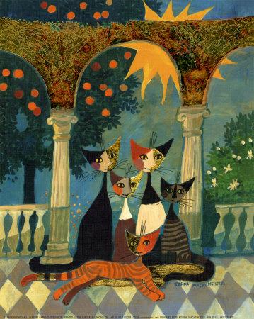 Rosina Wachtmeister Aristogatti Art Print