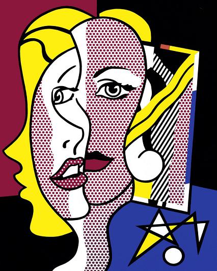 Roy Lichtenstein Female Head