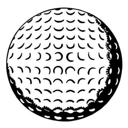 Roy Lichtenstein Golf Ball