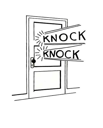 Roy Lichtenstein Knock Knock