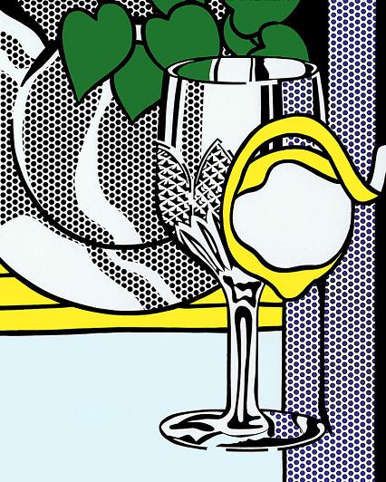 Roy Lichtenstein Glass And Lemon