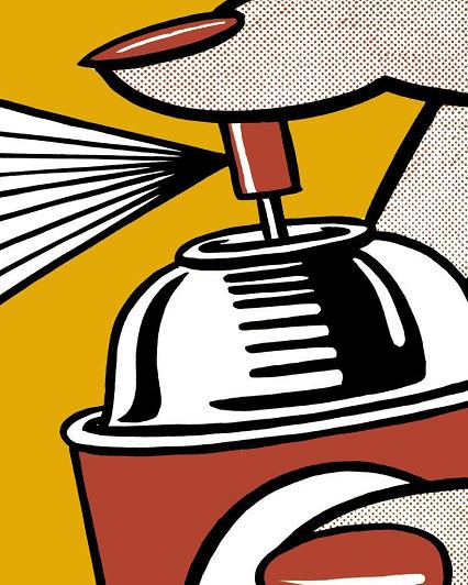 Roy Lichtenstein Hair Spray Can