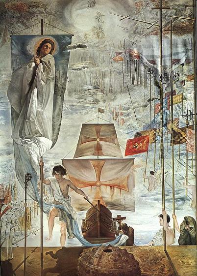 Salvador Dali Discovery of America by Christopher Columbus Art Print