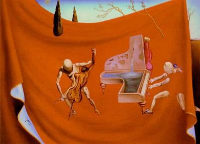 Salvador Dali Musical Tempest Art Print