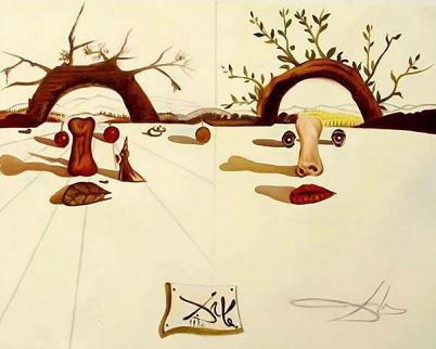 Salvador Dali Patient Lovers Art Print