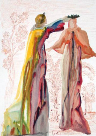 Salvador Dali DC Purgatoire 27 - Les dernieres paroles Limited Edition Art Print