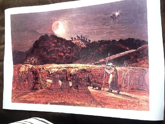 Samuel Palmer Cornfield By Moonlight Print