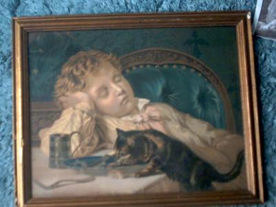 Sophie Anderson An Opportune Moment Vintage Print