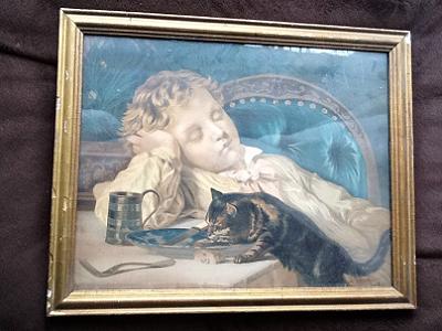 Sophie Anderson An Opportune Moment Vintage Print